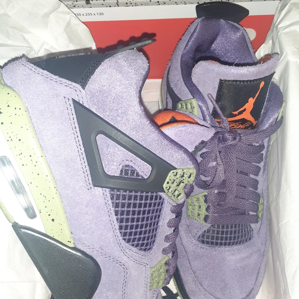 Jordan 4 “Canyon Purple” - Picture 6 of 9
